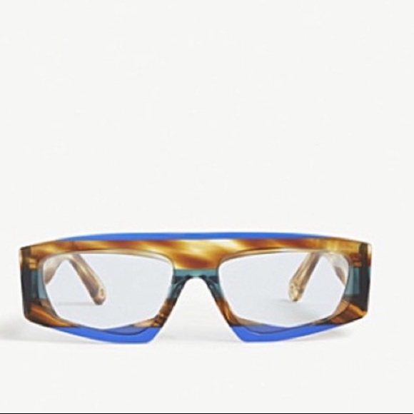 IN SEARCH OF JACQUEMUS YAUCO  HAVANA BLUE SUNGLASSES - Picture 2 of 2